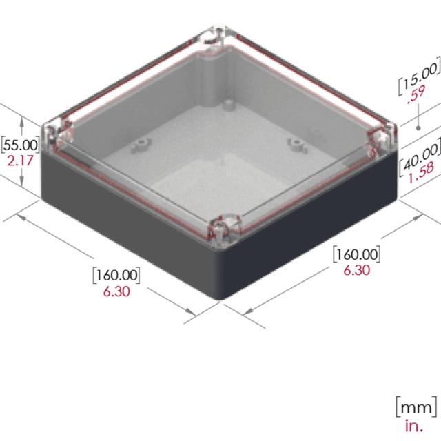 RB66P06C16G Serpac  Cajas
